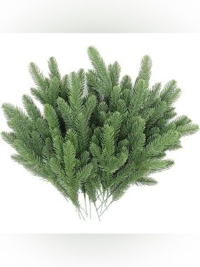 Artificial Pine Spray Bundle - Green Holiday Foliage